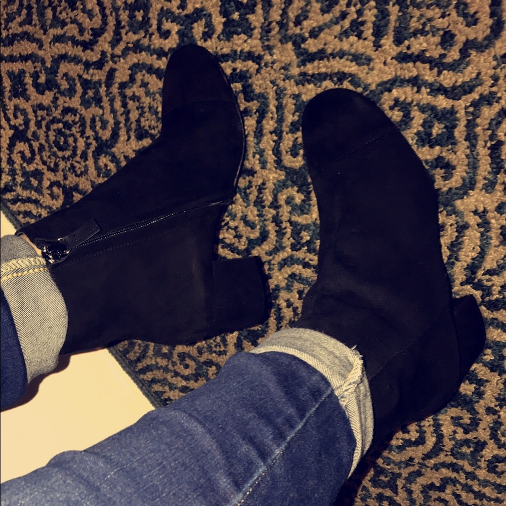Black booties